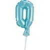 GoDan BALON foliowy NA PATYku CYFRA nr. 0,8,9 13 cm