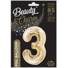 „GoDan BALLOON FALL 3 CHAMPAGNE“ 85 cm GO PBH