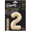 „GoDan BALLOON FALL 2 CHAMPAGNE“ 85 cm GO PBH