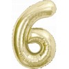 GoDan BALLOON FALL 6 CHAMPAGNE 85CM GO PBH