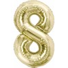 GoDan BALLOON FALL 8 CHAMPAGNE 85CM GO PBH