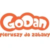 GoDan Folinis balionas skaičius “2” aukso spalvos
