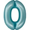 GoDan SMART folijos balionas numeris 0, matinė mėlyna, 76 cm GoDan