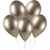 GoDan Shiny šampano balionai 13 cm 50 vnt