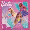 GoDan Serwetki papierowe Barbie Fantasy 33x33cm 20szt