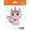 GoDan Foil balionas 24" FX - Magic cat (rožinė), supakuotas