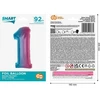 GoDan folijos balionas numeris 1 Rainbow Smart 92cm