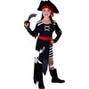 Universalus GoDan piratų kostiumas su kaukole