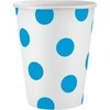 GoDan Popieriniai puodeliai su mėlynais taškeliais, 6vnt., 250ml