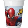 GoDan Spiderman plastikiniai puodeliai 200ml 8 vnt