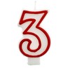 Gimtadienio žvakė numeris 3 GODAN