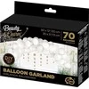 GoDan B &amp; C balionas girlanA balta 70vnt