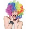 GoDan Afro vaivorykštė PerukA - 1 pc. universalus