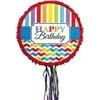GoDan Piniata Birthday Brights popierius / plastikas 45x45x8, EDUKAMP