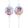 Globos Europe Bv GoDan Rurki papierowe su medalionem Frozen 2 4vnt.