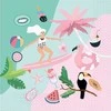 GoDan Serwetki Summer Let's Party surfing 33x33cm 20szt