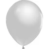 Sidabrinis metalizuotas 30 cm balionas