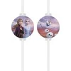 Globos Europe Bv GoDan šiaudeliai su medalionais Frozen 2 – šaldyti vieno dydžio