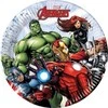 Globos Europe Bv GoDan Avengers popierinės lėkštės 20cm 8cm