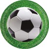 GoDan Popieriniai plokštės Futbolas partija 23cm 8vnt