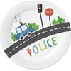GoDan Policijos popieriaus plokštės 18cm 6vnt.