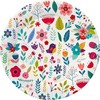 GoDan Talerzyki papierowe Summer Have fun 18cm 6szt