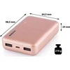 GoGEN išorinė baterija, 10 000 mAh, Gogen PBMS100001B, juoda