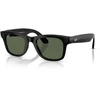 Išmanieji akiniai RayBan Meta Wayfarer Gen 2, juodi rėmeliai ir žali lęšiai, standartinis dydis