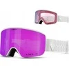 Gogle žieminiai GIRO ELLA Baltas BLISS (szyba VIVID Rožinis 00% S3 + VIVID INFRARED 62% S1) (NEW 2024/2025)