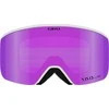 Gogle žieminiai GIRO ELLA Baltas LX STRIPE (szyba VIVID Rožinis 00% S3 + VIVID INFRARED 62% S1) (NEW 2024/2025)