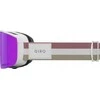 Gogle žieminiai GIRO ELLA Baltas LX STRIPE (szyba VIVID Rožinis 00% S3 + VIVID INFRARED 62% S1) (NEW 2024/2025)