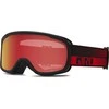Giro Gogle žieminiai GIRO ROAM Raudonas FLOW (szyba AMBER SCARLET 19-42% S2 + Geltonas 77% S1) (NEW 2023/2024)