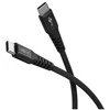 „Goobay“ | USB-C itin minkštas tekstilinis laidas su metaliniais kištukais, 1 m