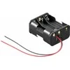 Goobay 81216, AA, Akrilnitrilo butadieno stirenas (ABS), Juodas, 0,15 m, 1 vnt., RoHS