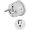 „Goobay“ adapterių tinklas JAV/Japonija, balta (RB45351)