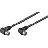 Goobay antenos kabelis 1,5 m juodas (11525)