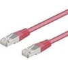 Logon „Goobay CAT 5-1000 SFTP“ tinklo kabelis, 10,0 m, violetinis, 10 m