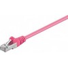 „Goobay CAT 5e“ jungties kabelis, SF/UTP, violetinis – laido ilgis 1 m