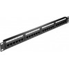 Wentronic Goobay CAT 5e jungiamoji panelė, 19 colių (48,3 cm), 24 prievadai - UTP ekranavimo klasė