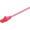 Goobay CAT 6 jungiamasis kabelis, U/UTP, violetinis - kabelio ilgis 10 m