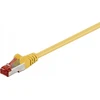 „Goobay CAT 6“ jungties kabelis, S/FTP (PiMF), geltonas – laido ilgis 7,5 m