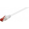 Goobay CAT 6 jungties kabelis, S/FTP (PiMF), baltas – laido ilgis 1,5 m