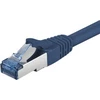 Goobay CAT 6A S/FTP LAN Patchcord laidas, mėlynas, 1 m