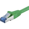 Goobay CAT 6A S/FTP LAN Patchcord kabelis žalias 0,5 m