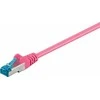 Goobay Kabelis LAN Patchcord CAT 6A S/FTP rožinė 0.25m