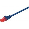 Goobay Kabelis łączący RJ-45, Cat 6 , U/UTP, mėlyna, 1.5 m (95588)