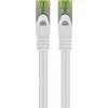 Goobay CAT 8.1-0750 S/FTP AWG26 LSZH Baltas 7,5 m - Kabelio ilgis 7,5 m