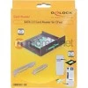 „Goobay ReaderDelockRJ45“ jungiamasis kabelis, CAT 6A S/FTP (PiMF), 500 MHz su CAT 7 žaliais kabeliais, juodas - Kabelio ilgis 30 m
