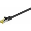 „Goobay ReaderDelockRJ45“ jungiamasis kabelis, CAT 6A S/FTP (PiMF), 500 MHz su CAT 7 žaliais kabeliais, juodas - Kabelio ilgis 30 m