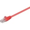 Goobay | CAT 5e jungiamasis kabelis, U/UTP, Raudona, 10 m | 68349